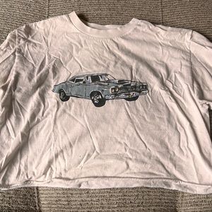 Brandy Melville Blue Car Top